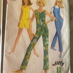 Vintage 1960s Patterns & Sewing Supplies